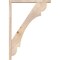 Ekena Millwork Olympic Block Smooth Bracket w/ Offset Brace, Douglas Fir, 3 1/2"W x 28"D x 40"H BKT0402X28X40OLY05SDF - alternate 3
